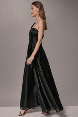 Donna Karan | ORGANZA TWIST ONE-SHOULDER BALL GOWN