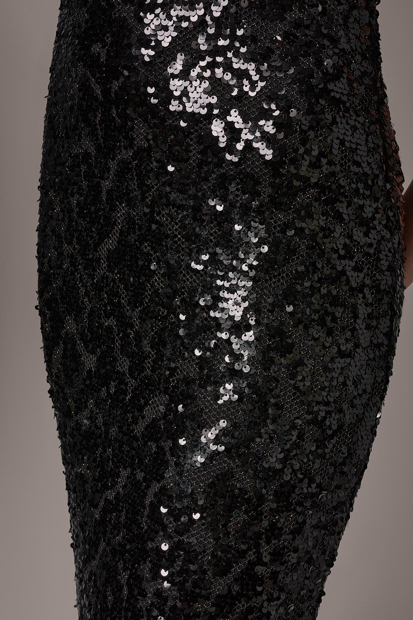 Donna Karan | SEQUIN HALTER GOWN