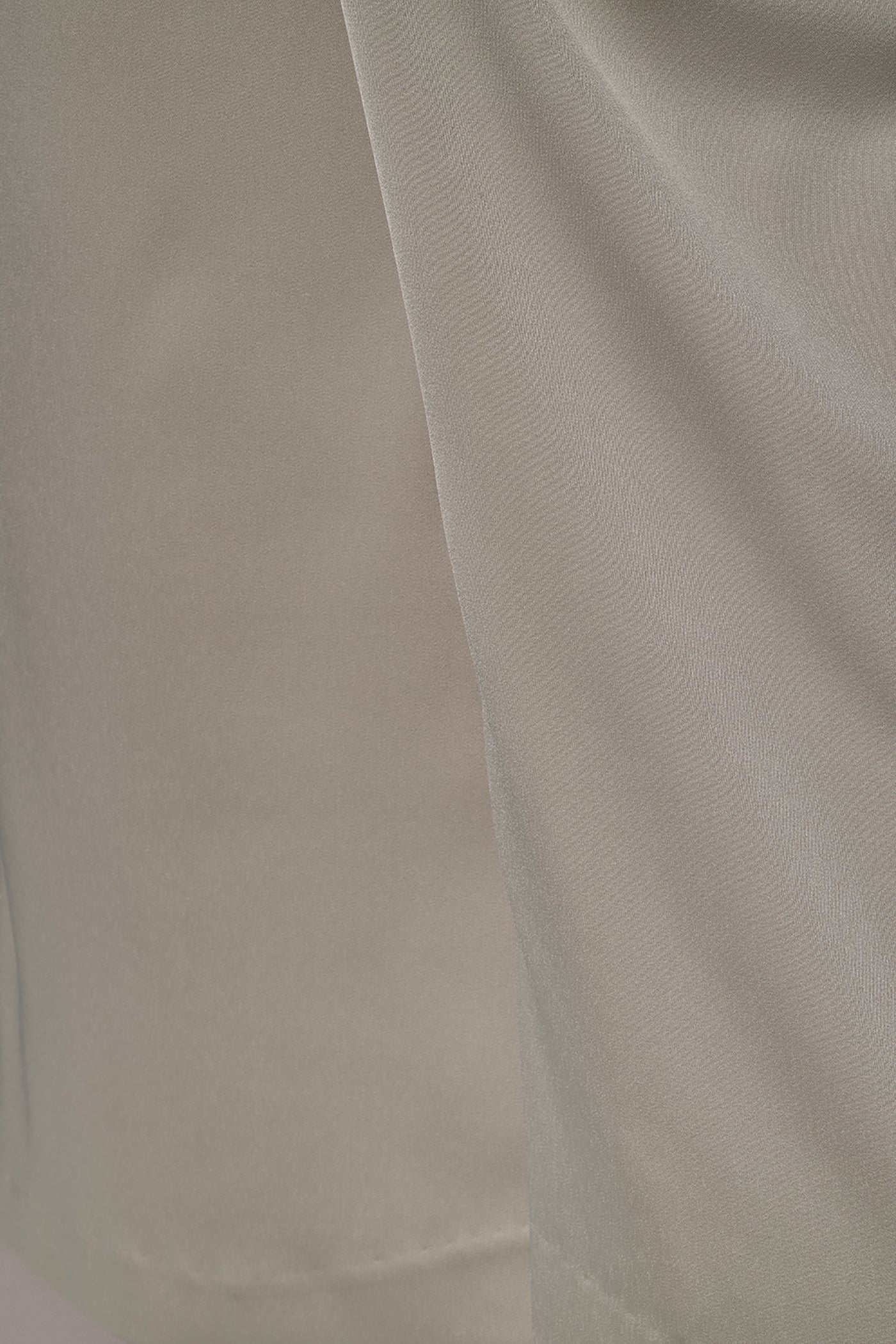 Donna Karan | LONG SLEEVE WRAP-EFFECT SHIRT DRESS