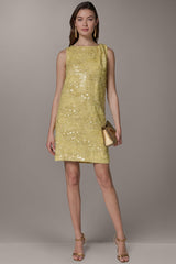 Donna Karan | SEQUIN SHIFT DRESS