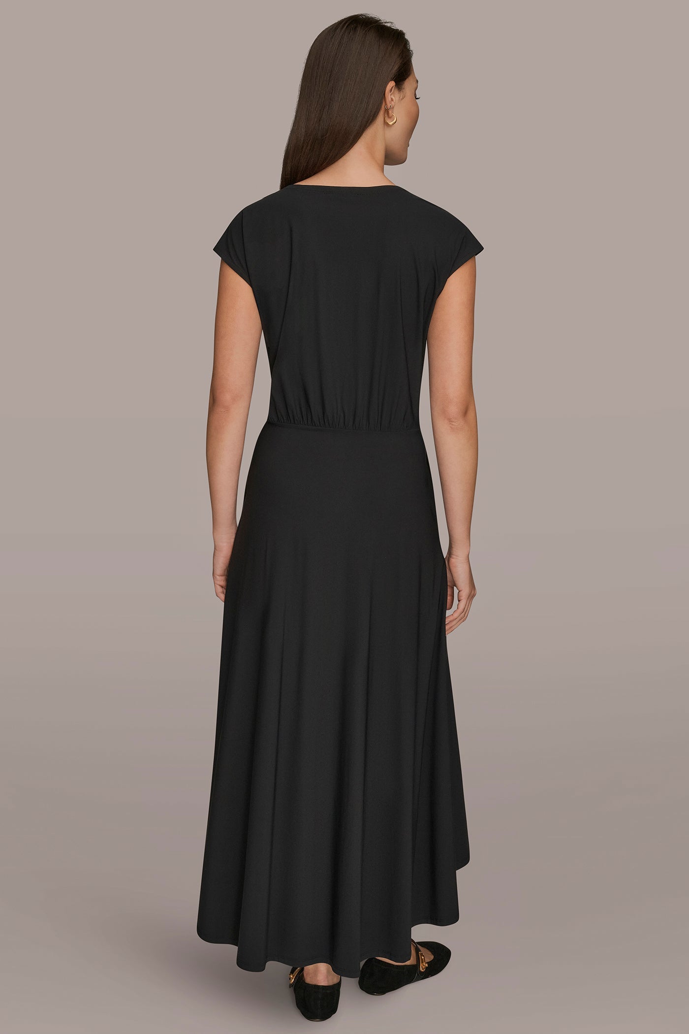 Donna Karan | THE MODERN TRAVEL MIDI FIT AND FLARE DRESS