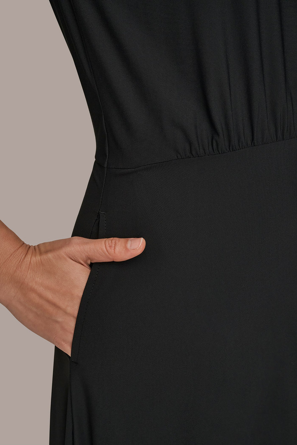 Donna Karan | THE MODERN TRAVEL MIDI FIT AND FLARE DRESS
