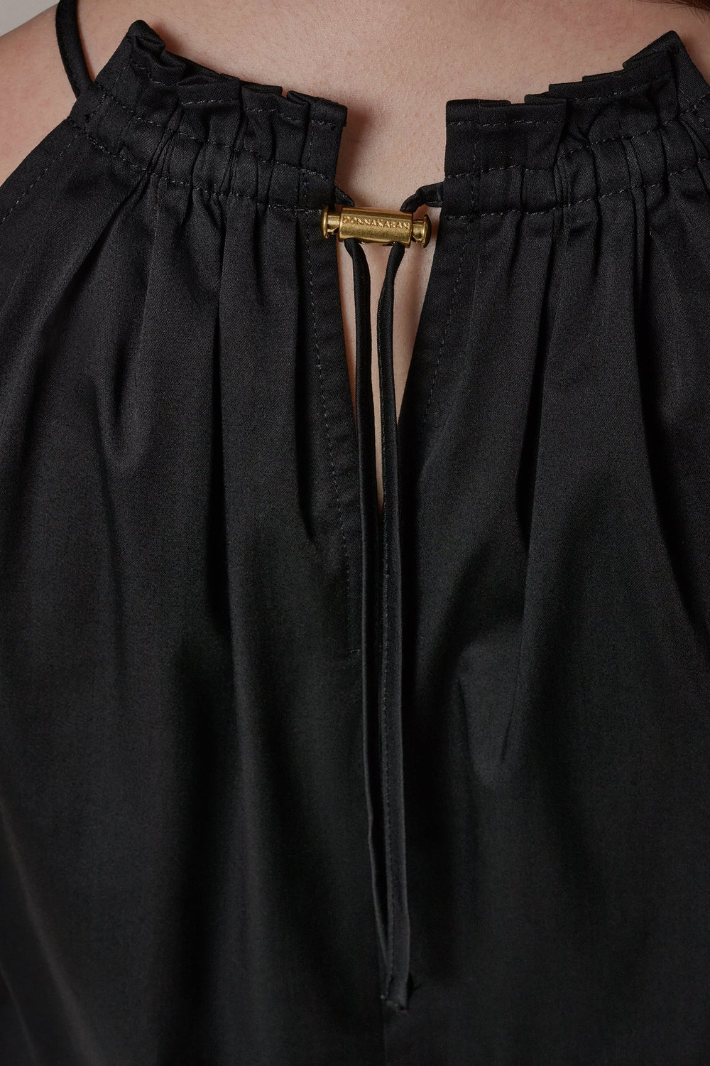 Donna Karan | TWO-PIECE HALTER TOP AND MIDI SKIRT