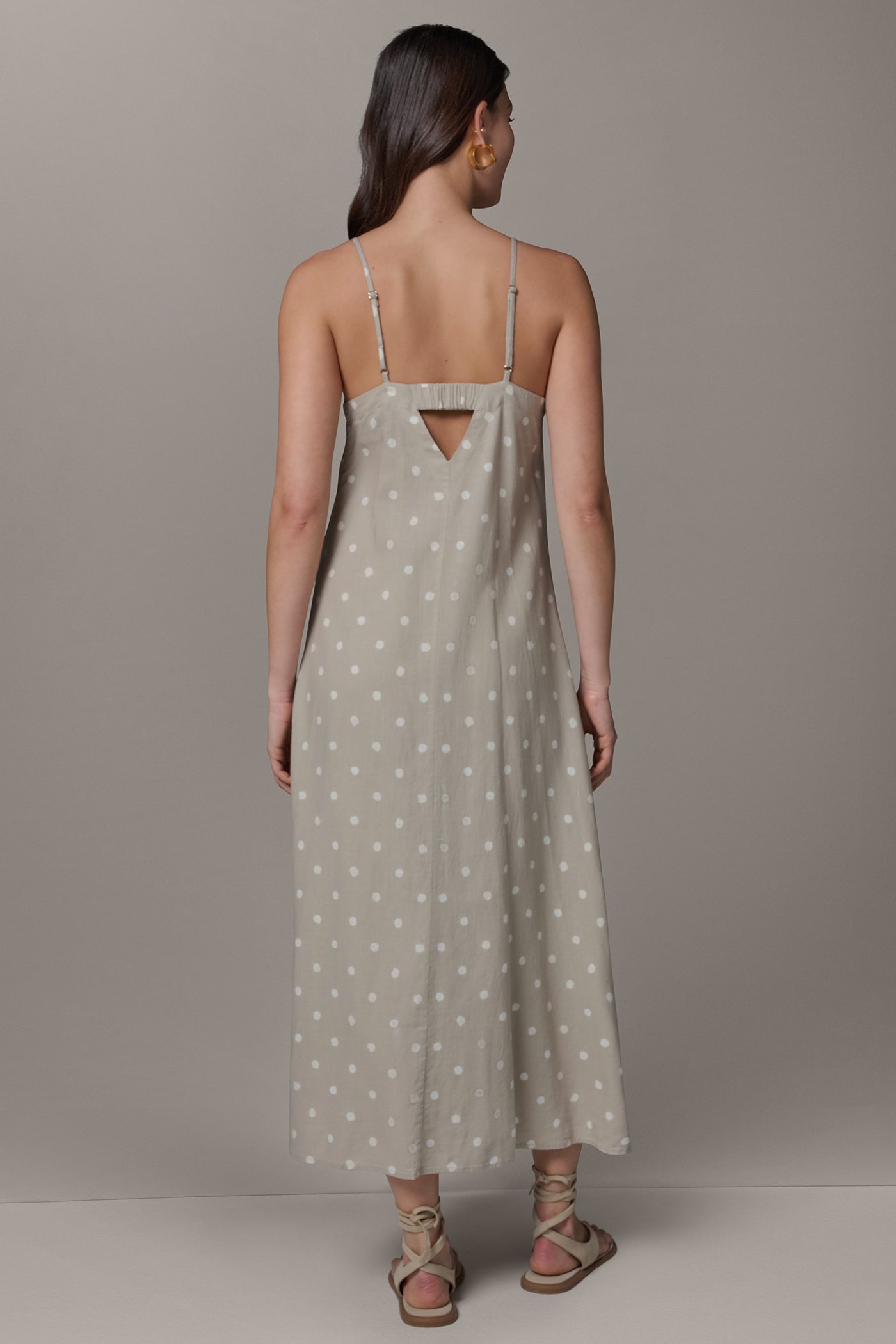 Donna Karan | SLEEVELESS MAXI CUTOUT DRESS