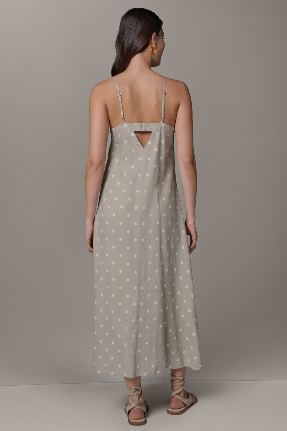 Donna Karan | SLEEVELESS MAXI CUTOUT DRESS