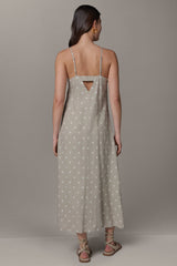 Donna Karan | SLEEVELESS MAXI CUTOUT DRESS