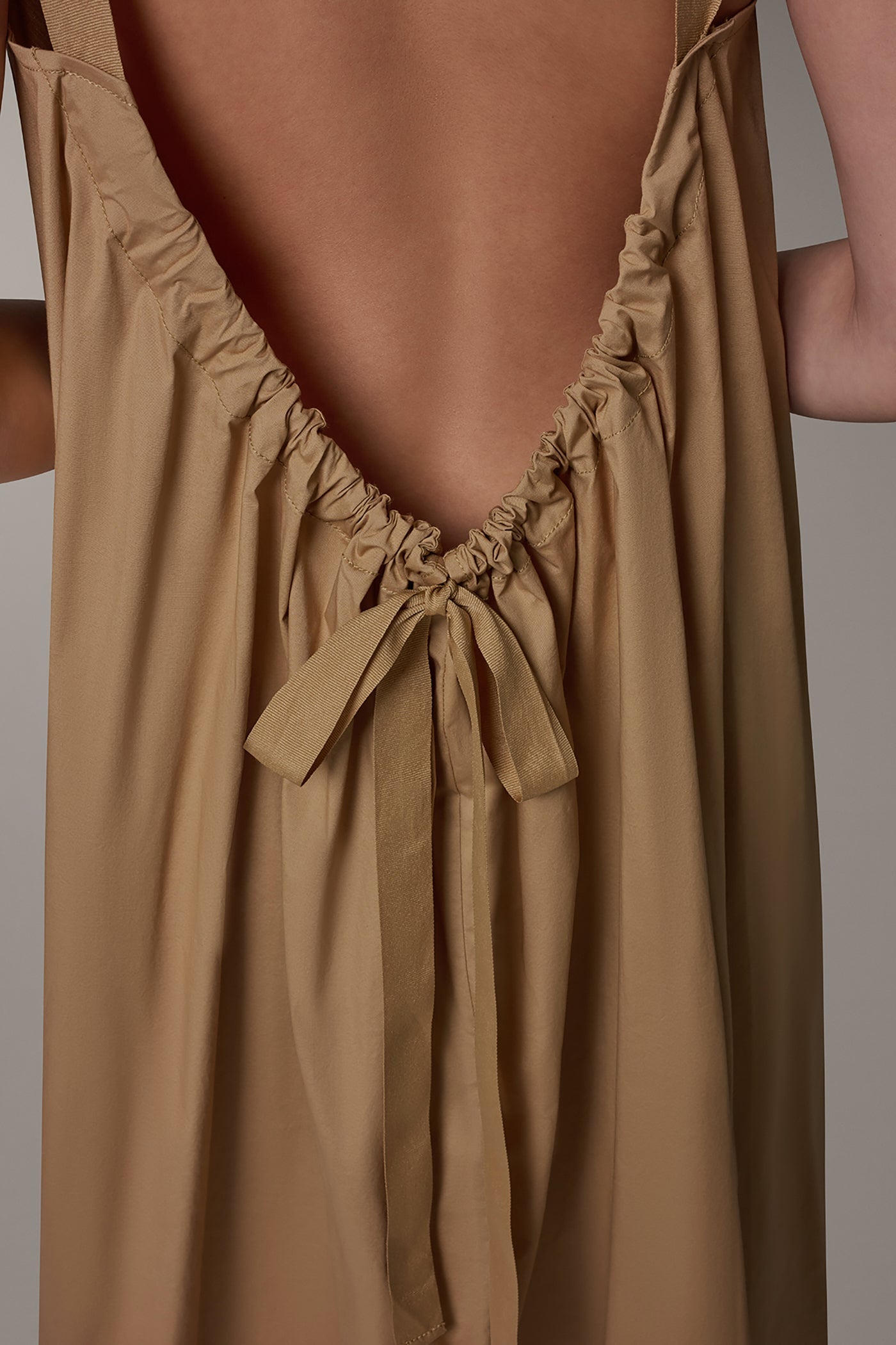 Donna Karan | SLEEVELESS MAXI TRAPEZE DRESS