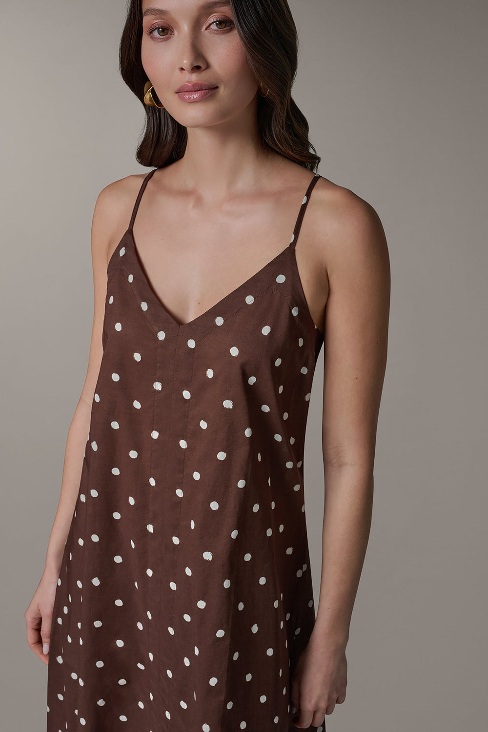 Donna Karan | SLEEVELESS MAXI CUTOUT DRESS