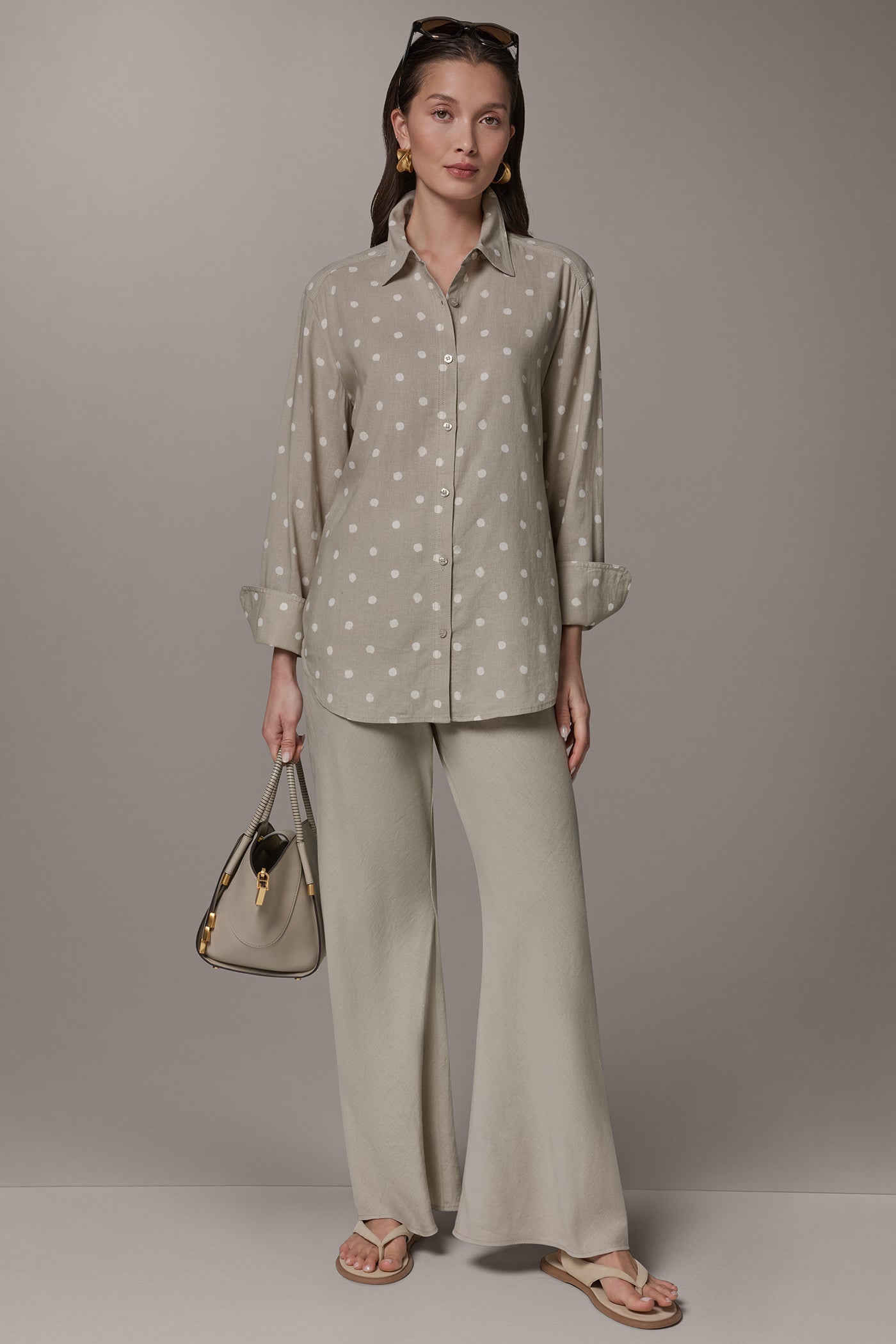 Donna Karan | LONG SLEEVE SHIRT