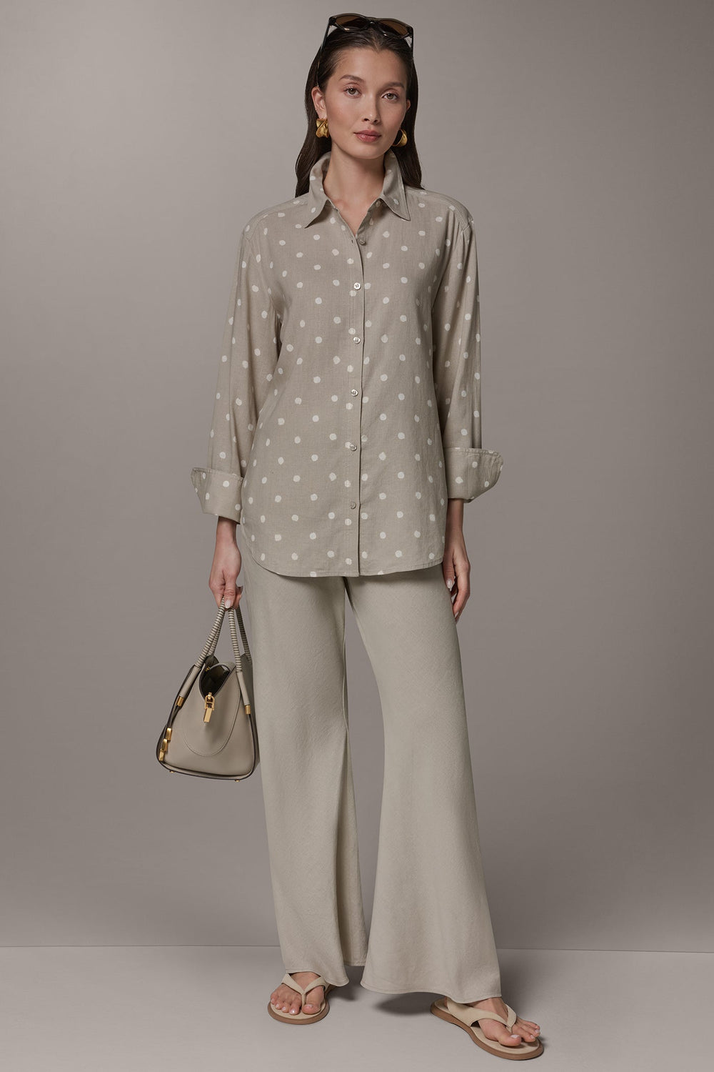 Donna Karan | LONG SLEEVE SHIRT