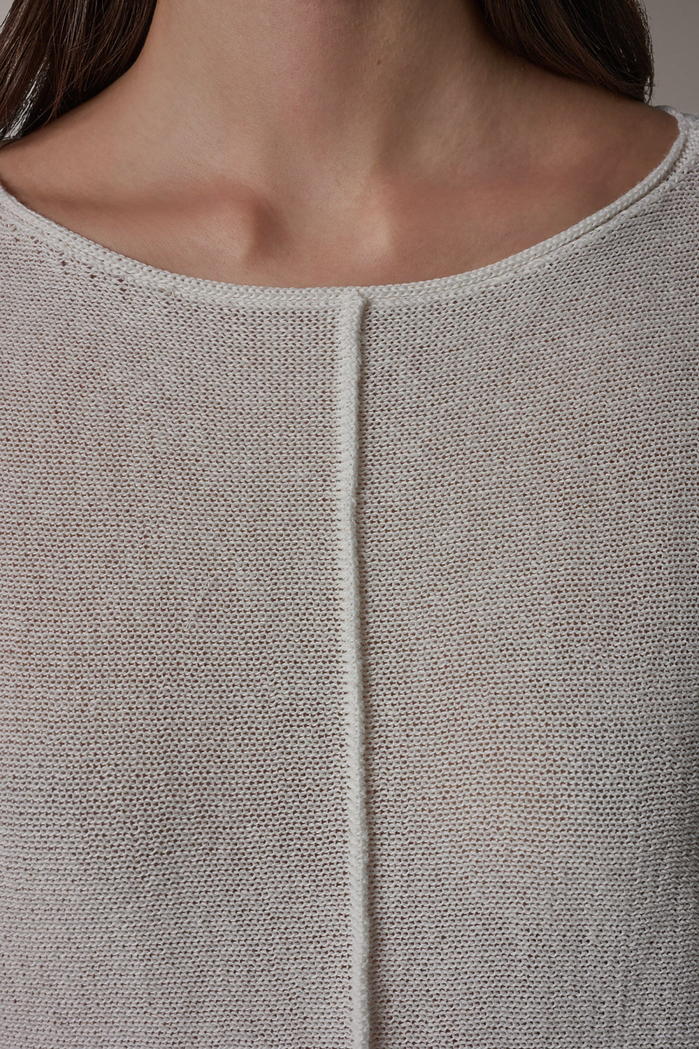 Donna Karan | DOLMAN SLEEVE BALLET NECK SWEATER