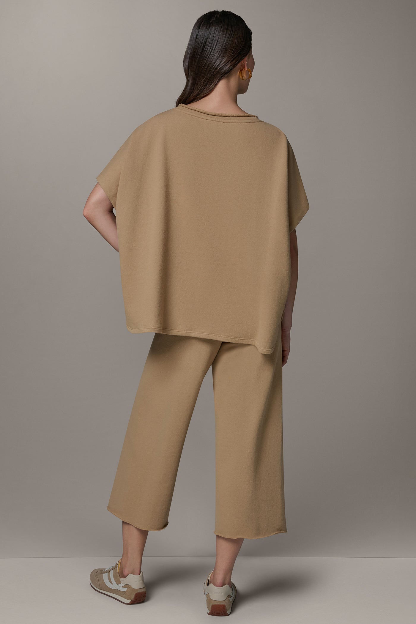 Donna Karan | SHORT SLEEVE BOATNECK PULLOVER