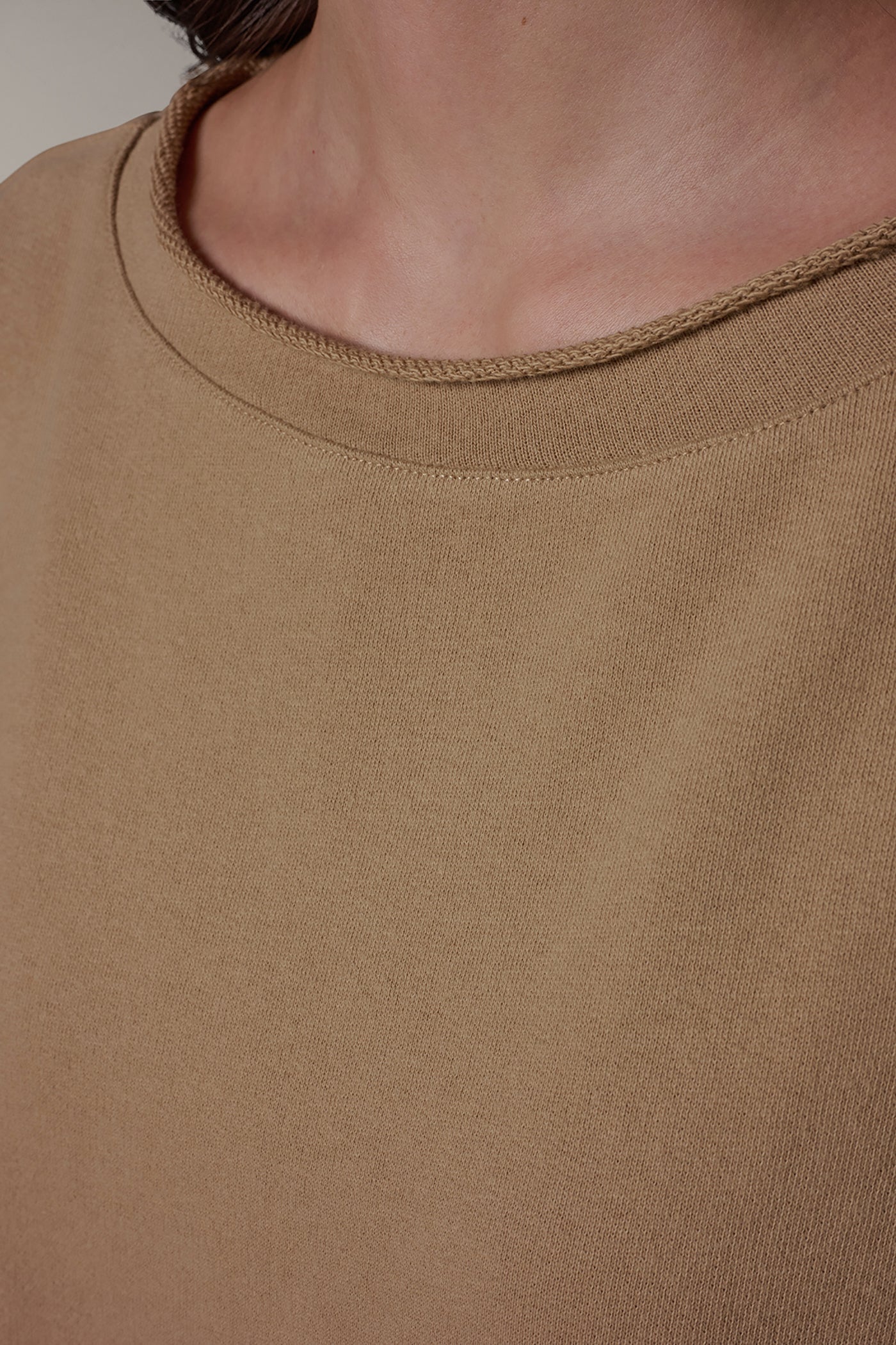 Donna Karan | SHORT SLEEVE BOATNECK PULLOVER