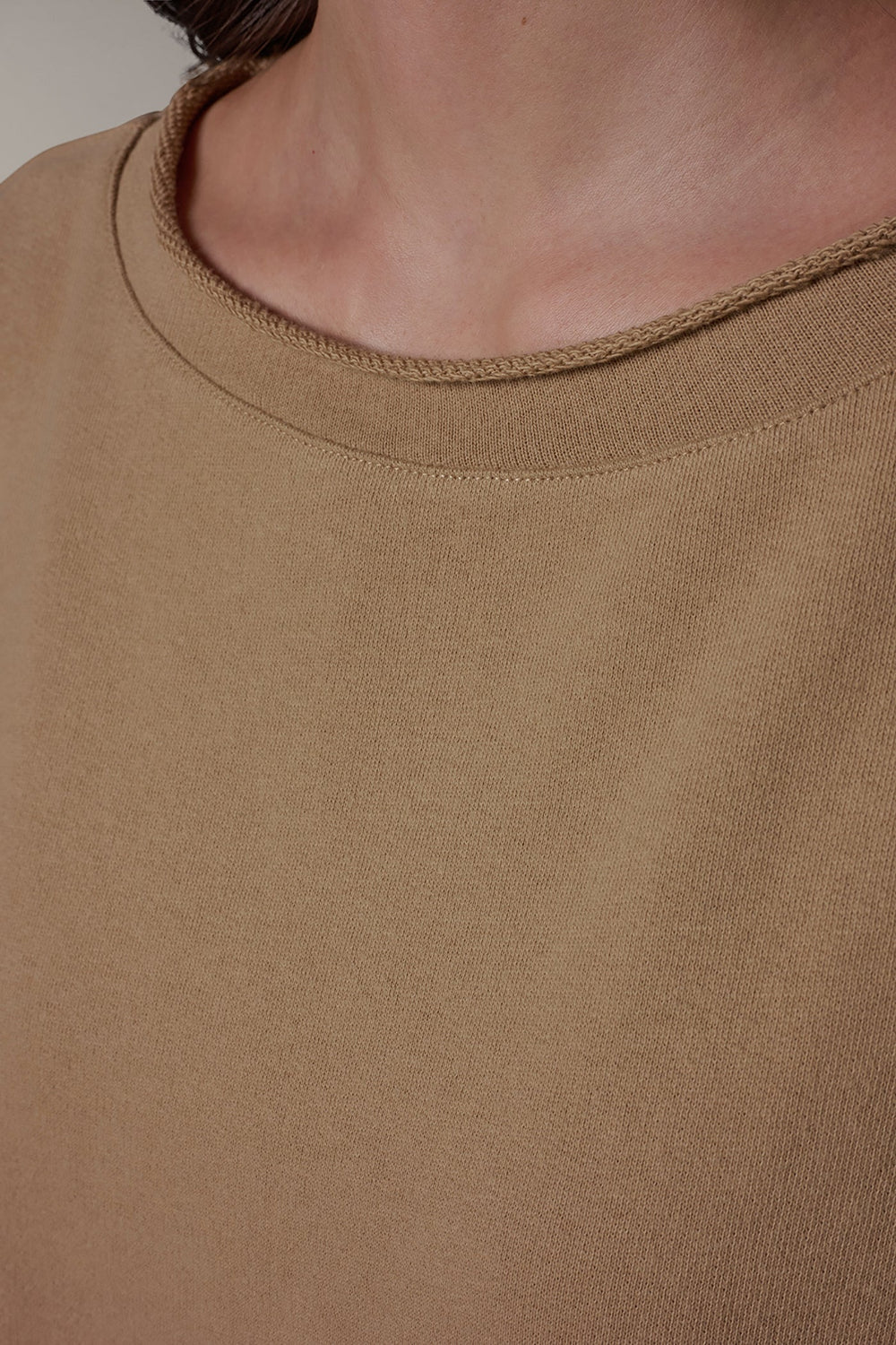 Donna Karan | SHORT SLEEVE BOATNECK PULLOVER
