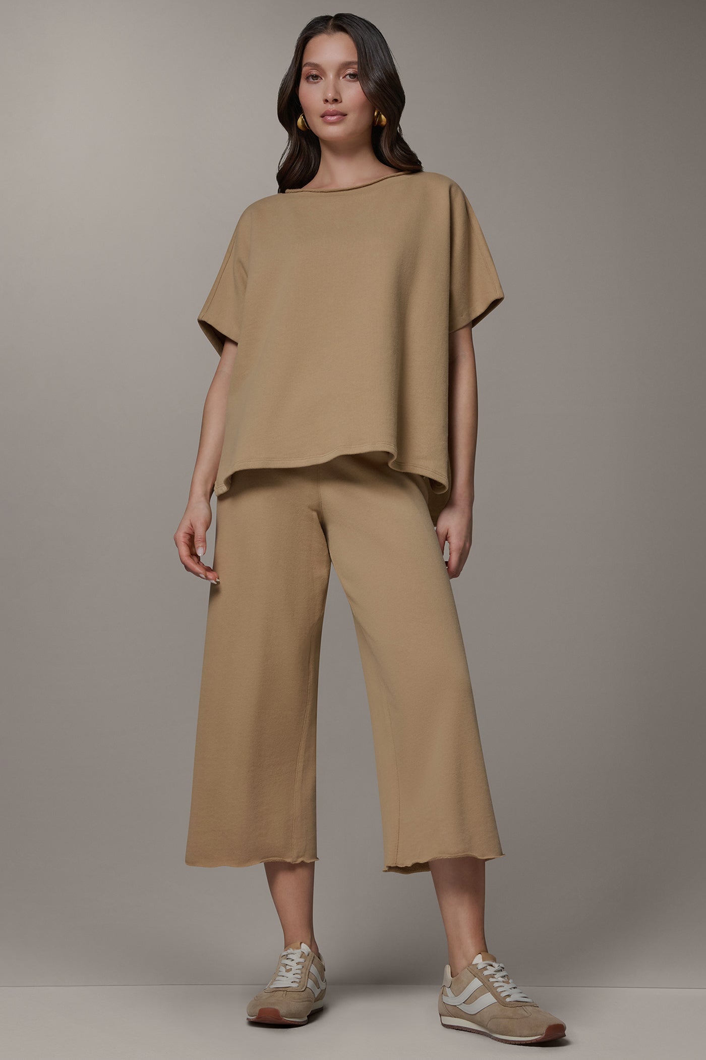 Donna Karan | SHORT SLEEVE BOATNECK PULLOVER