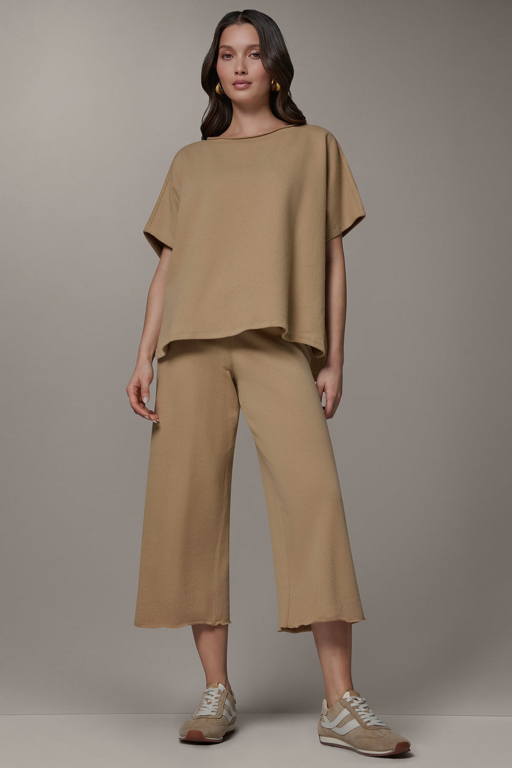 Donna Karan | SHORT SLEEVE BOATNECK PULLOVER