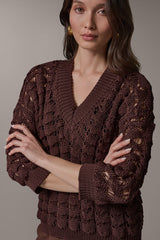 Donna Karan | 3/4 SLEEVE SWEATER