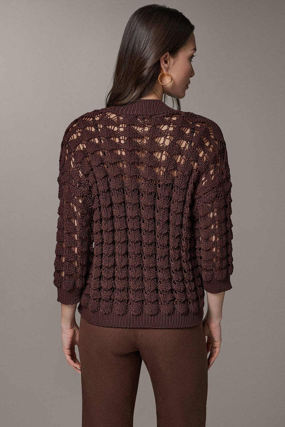 Donna Karan | 3/4 SLEEVE SWEATER