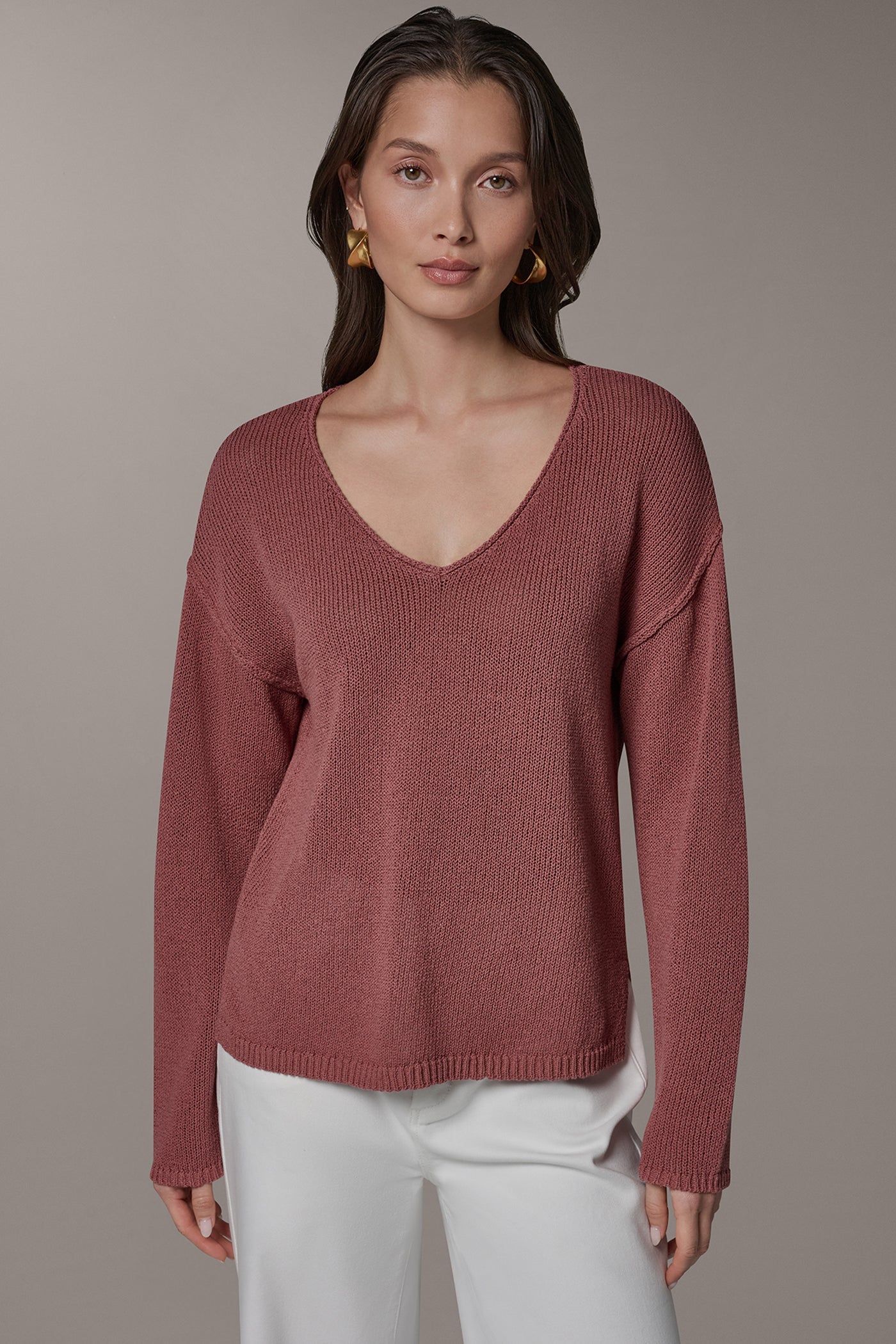 Donna Karan | LONG SLEEVE SWEATER