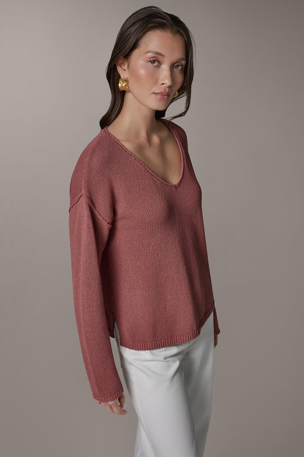 Donna Karan | LONG SLEEVE SWEATER