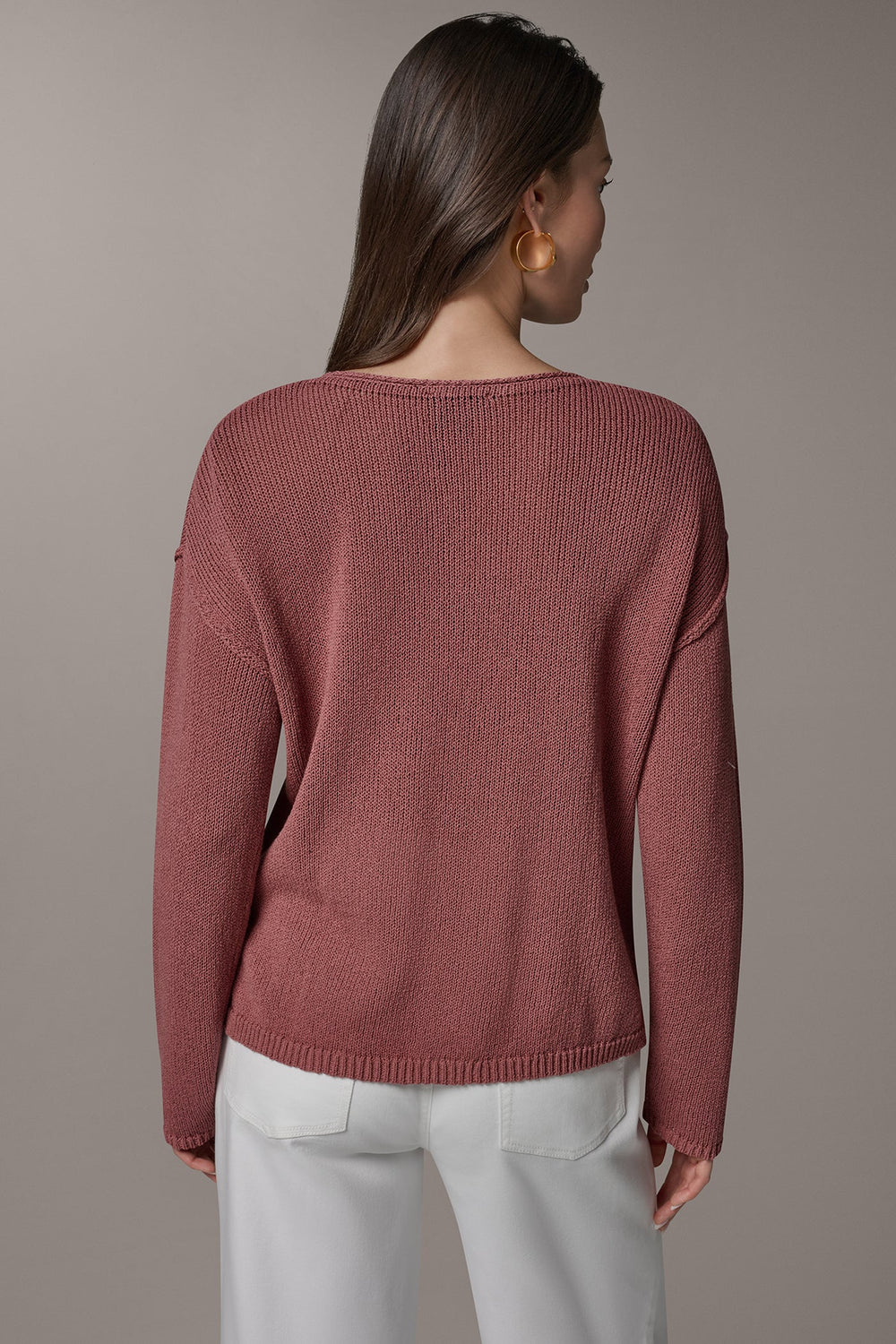 Donna Karan | LONG SLEEVE SWEATER