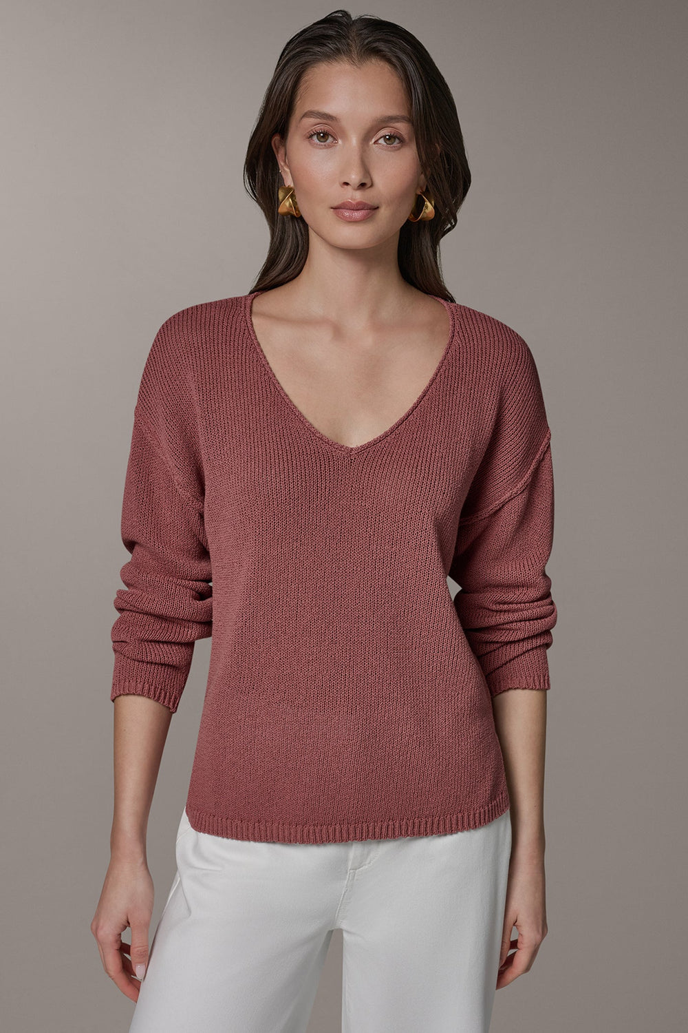 Donna Karan | LONG SLEEVE SWEATER