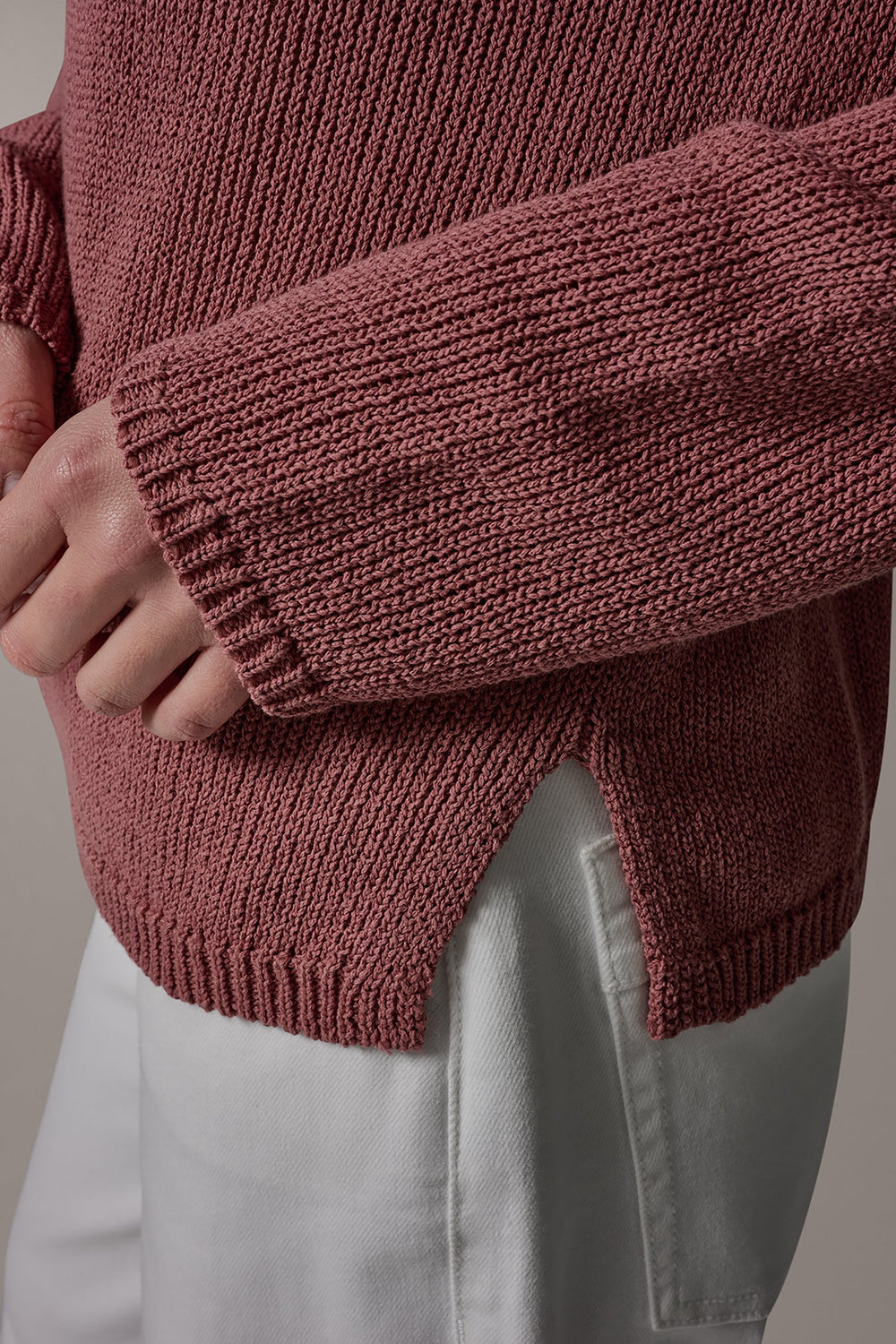 Donna Karan | LONG SLEEVE SWEATER