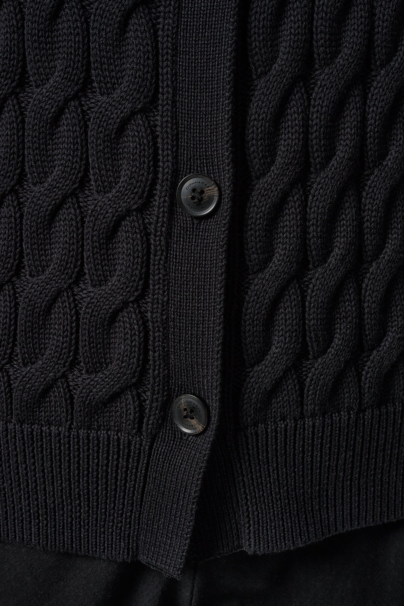 Donna Karan | SLEEVELESS CABLE KNIT VEST