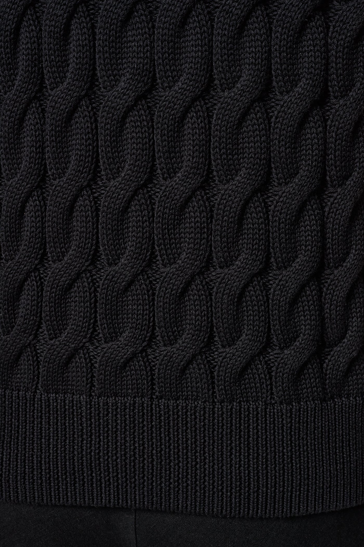 Donna Karan | SLEEVELESS CABLE KNIT VEST