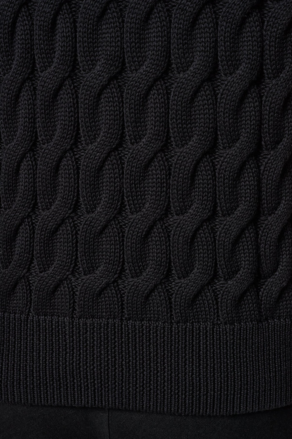Donna Karan | SLEEVELESS CABLE KNIT VEST