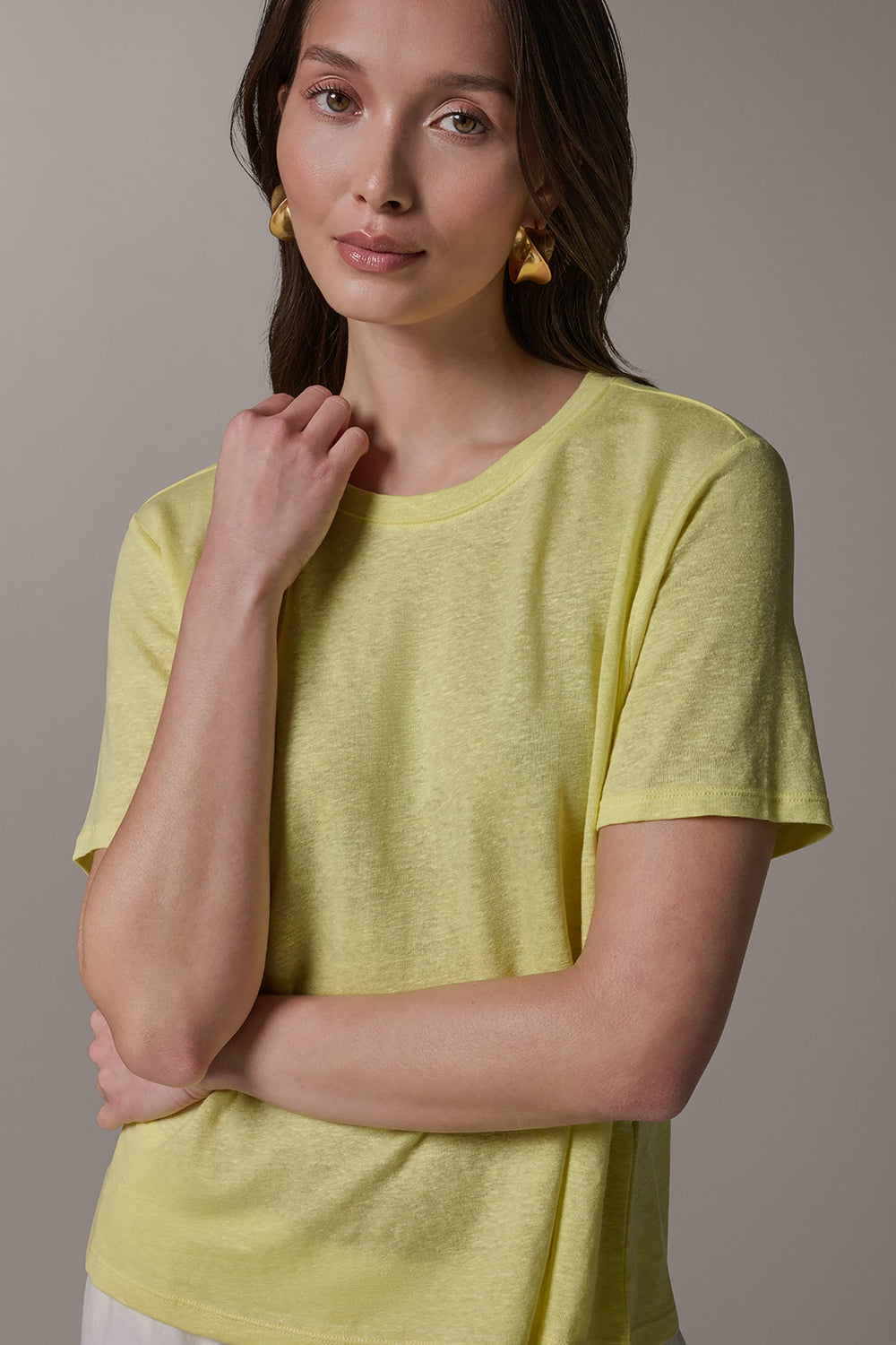Donna Karan | SHORT SLEEVE TEE
