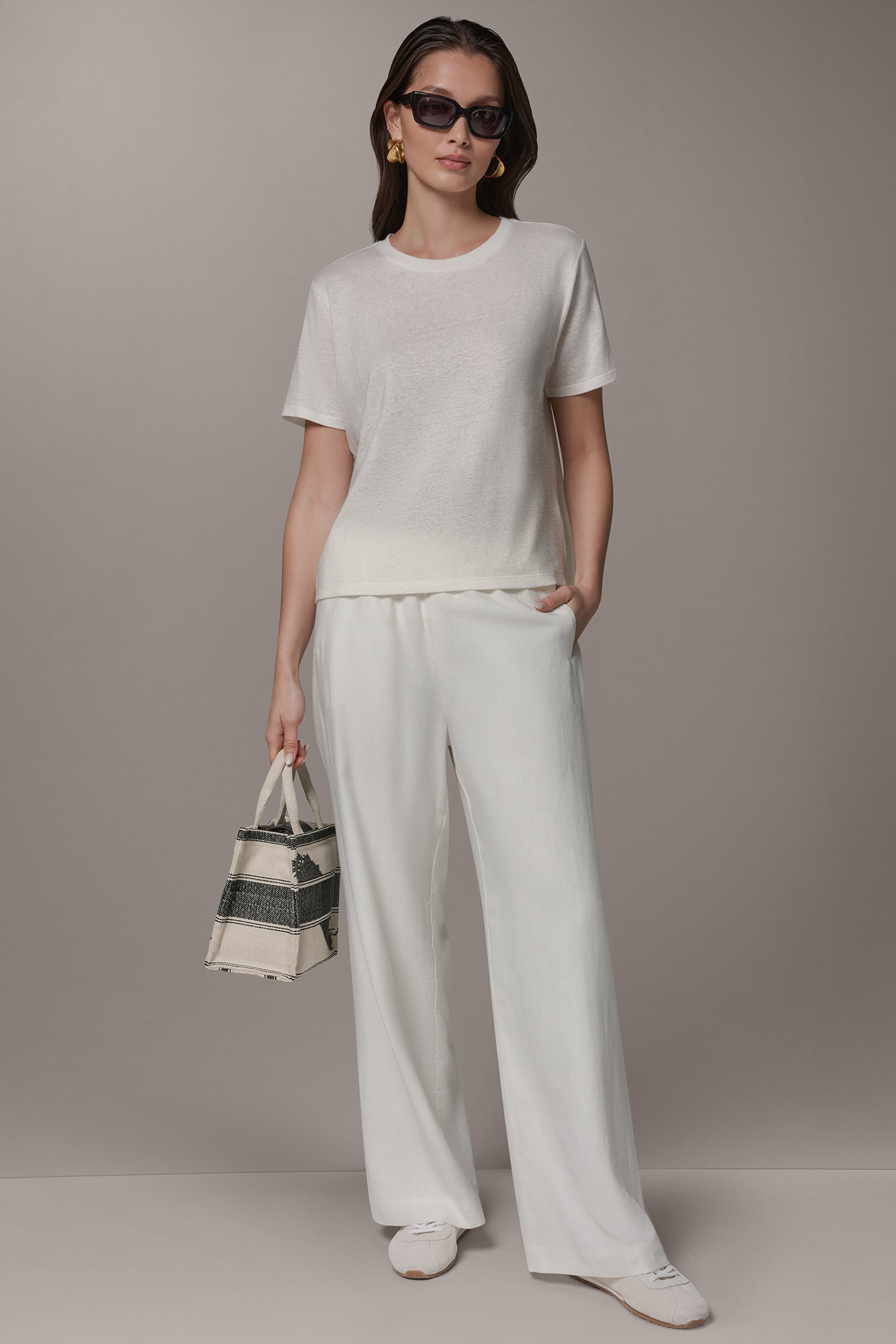 Donna Karan | SHORT SLEEVE TEE
