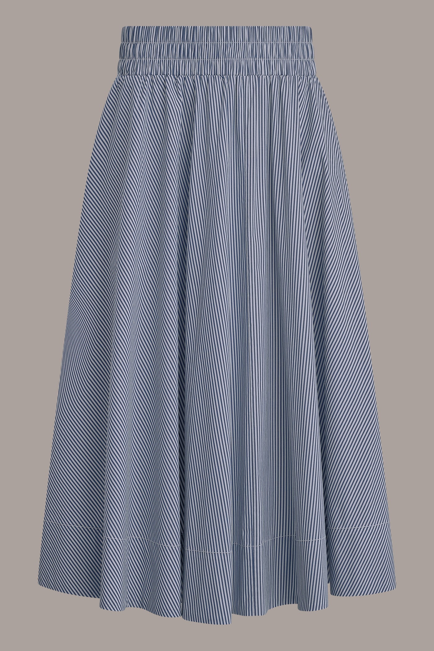 Donna Karan | STRIPE MAXI A-LINE SKIRT