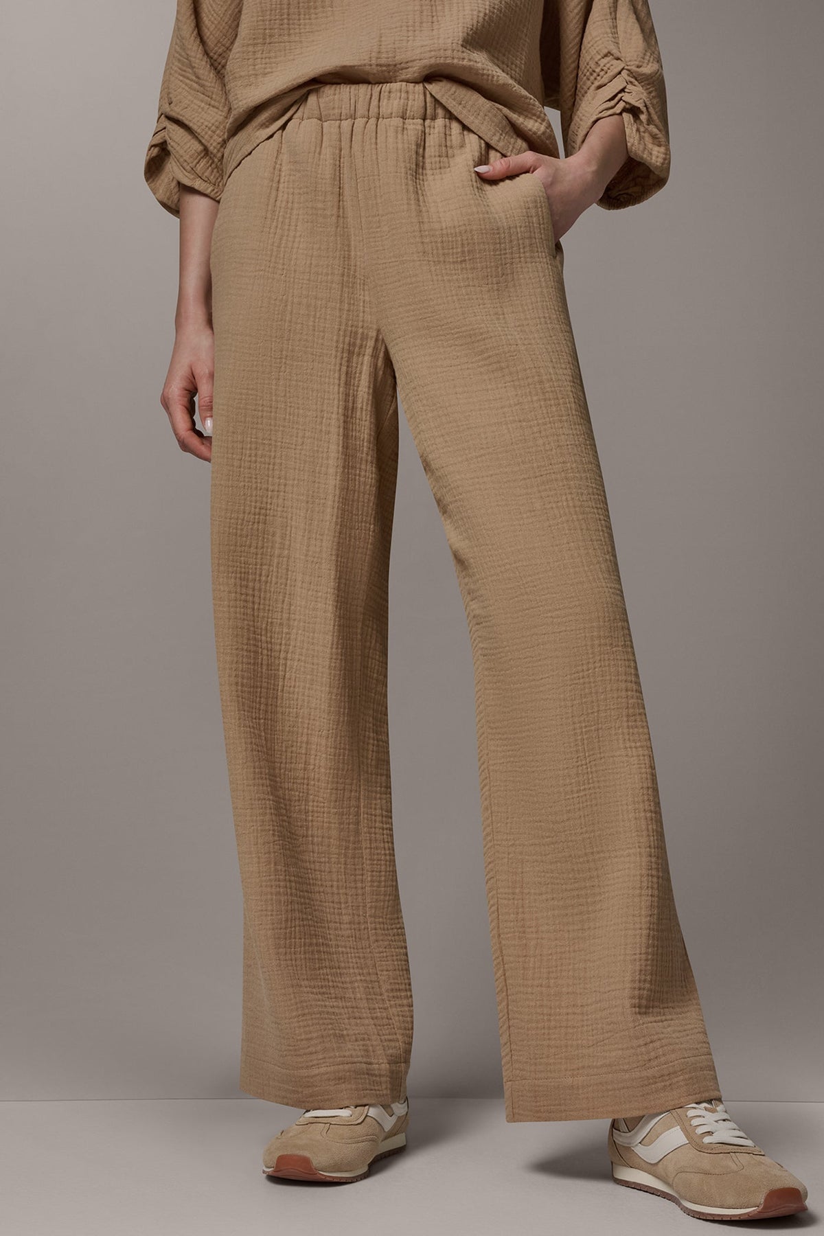 Donna Karan | MID-RISE STRAIGHT-LEG PANT