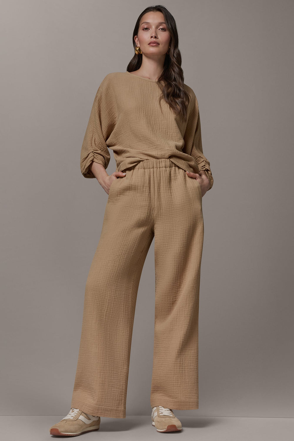 Donna Karan | MID-RISE STRAIGHT-LEG PANT