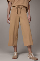 Donna Karan | MID-RISE STRAIGHT-LEG CAPRI PANT