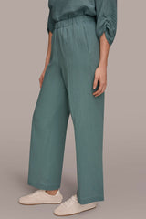 Donna Karan | MID-RISE STRAIGHT-LEG PANT