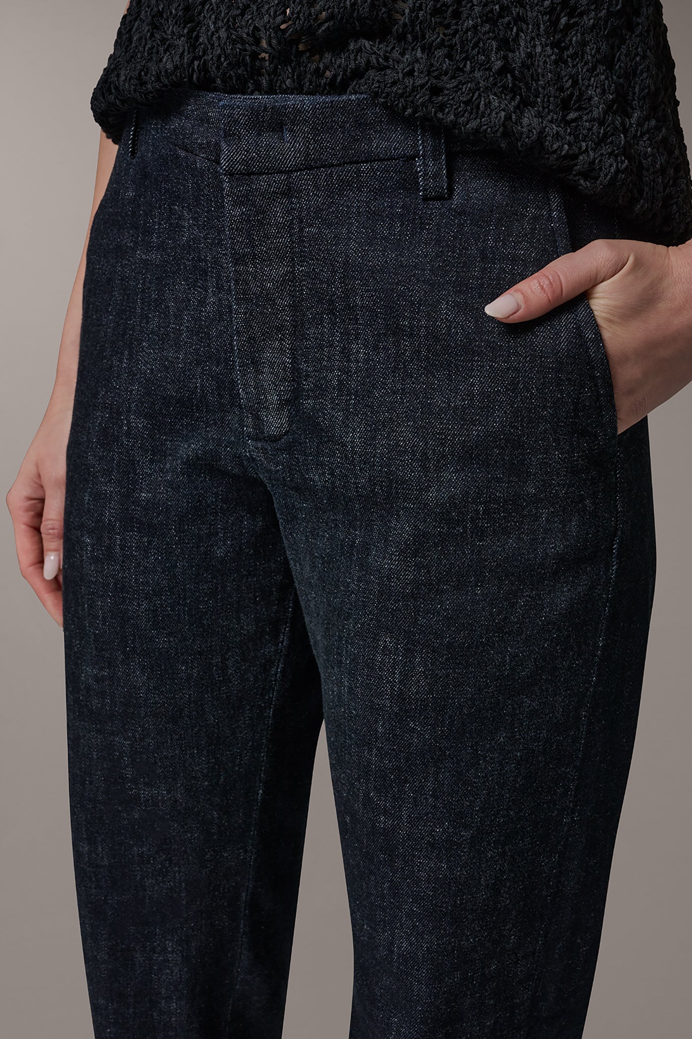 Donna Karan | THE DONNA MID-RISE TROUSER JEAN
