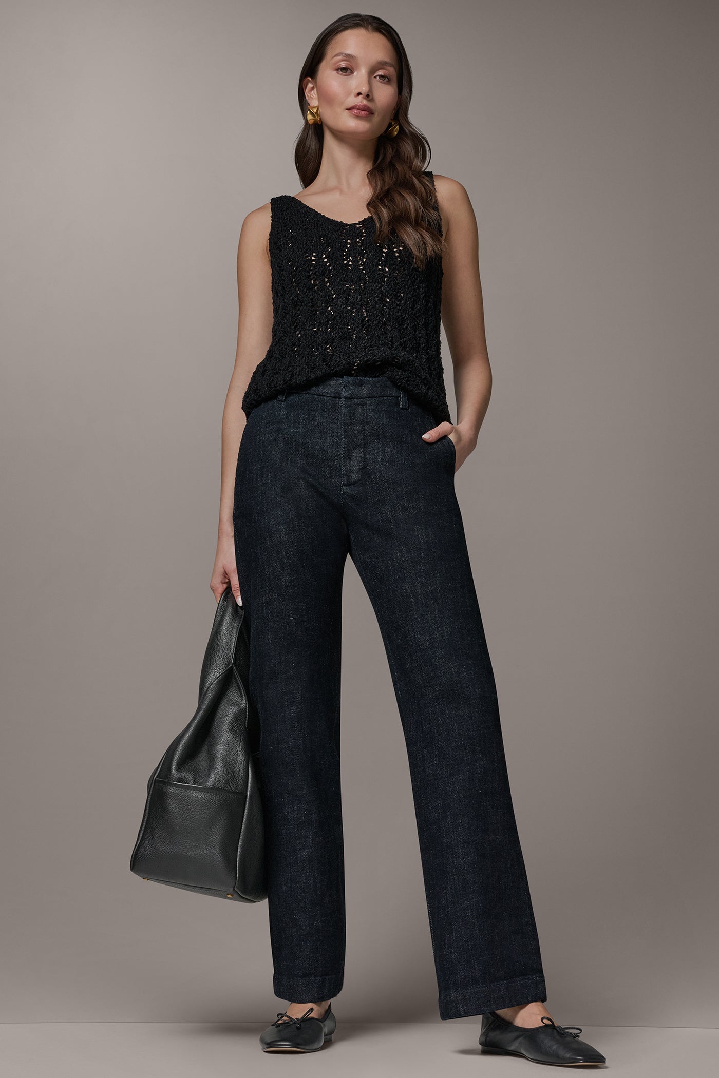 Donna Karan | THE DONNA MID-RISE TROUSER JEAN