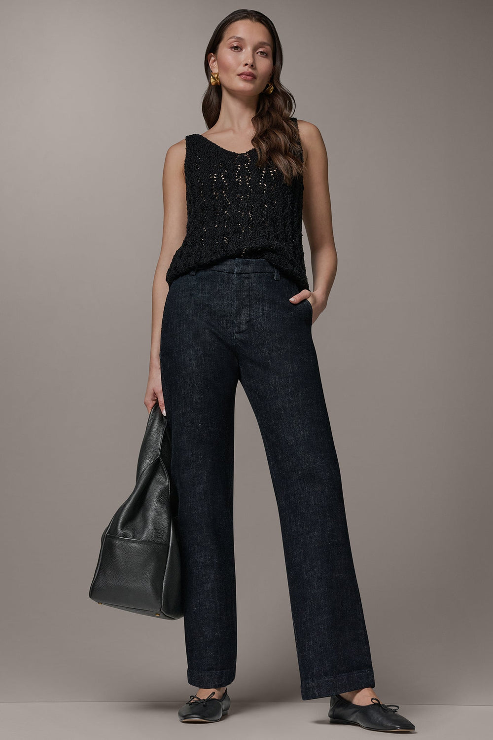 Donna Karan | THE DONNA MID-RISE TROUSER JEAN