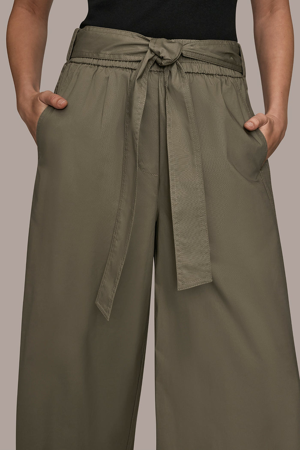 Donna Karan | CROPPED MID-RISE PANT