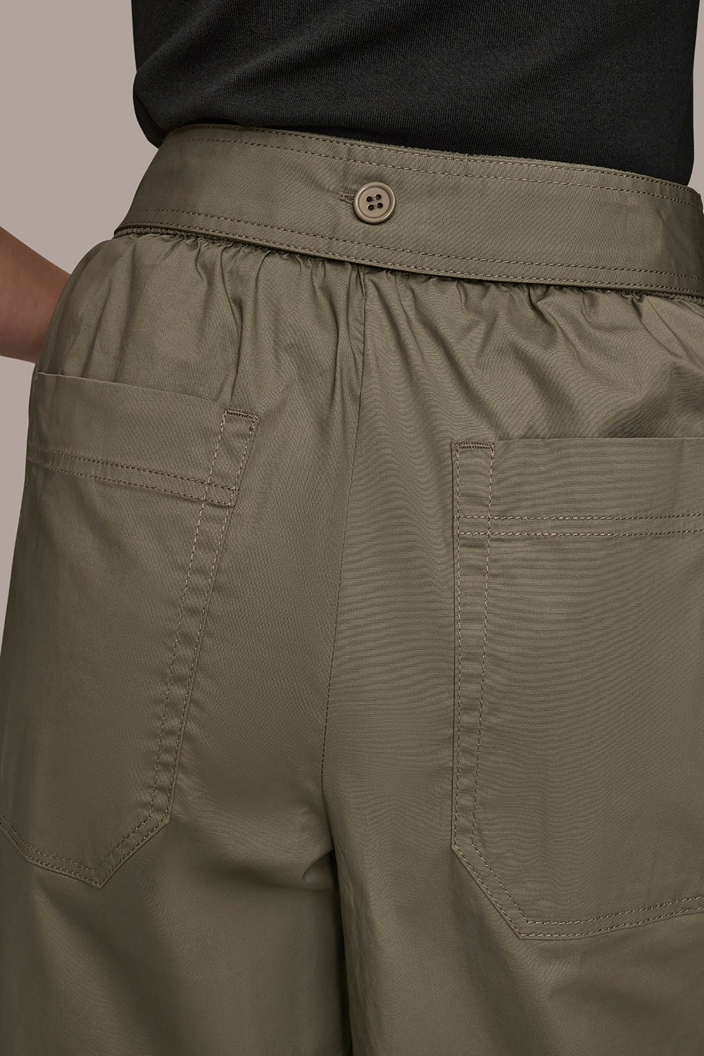 Donna Karan | CROPPED MID-RISE PANT