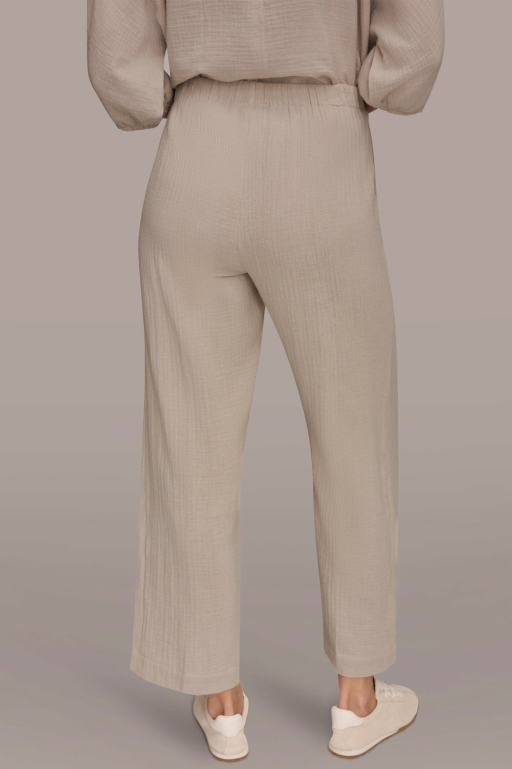 Donna Karan | MID-RISE STRAIGHT-LEG PANT