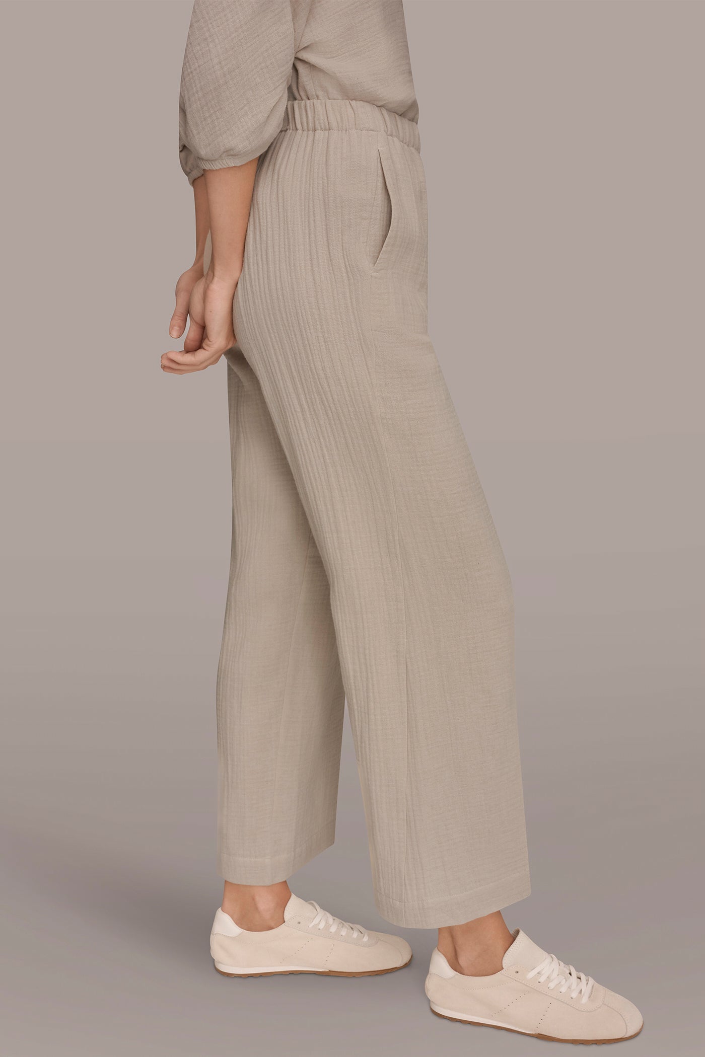 Donna Karan | MID-RISE STRAIGHT-LEG PANT