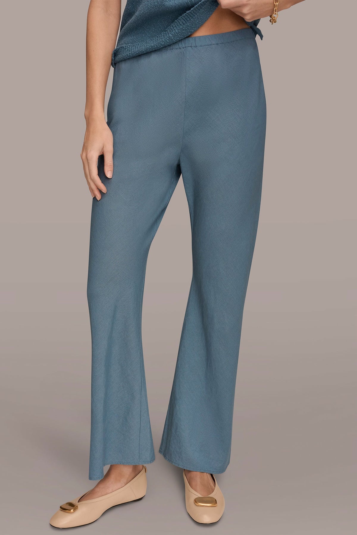 Donna Karan | MID-RISE RELAXED ANKLE PANT