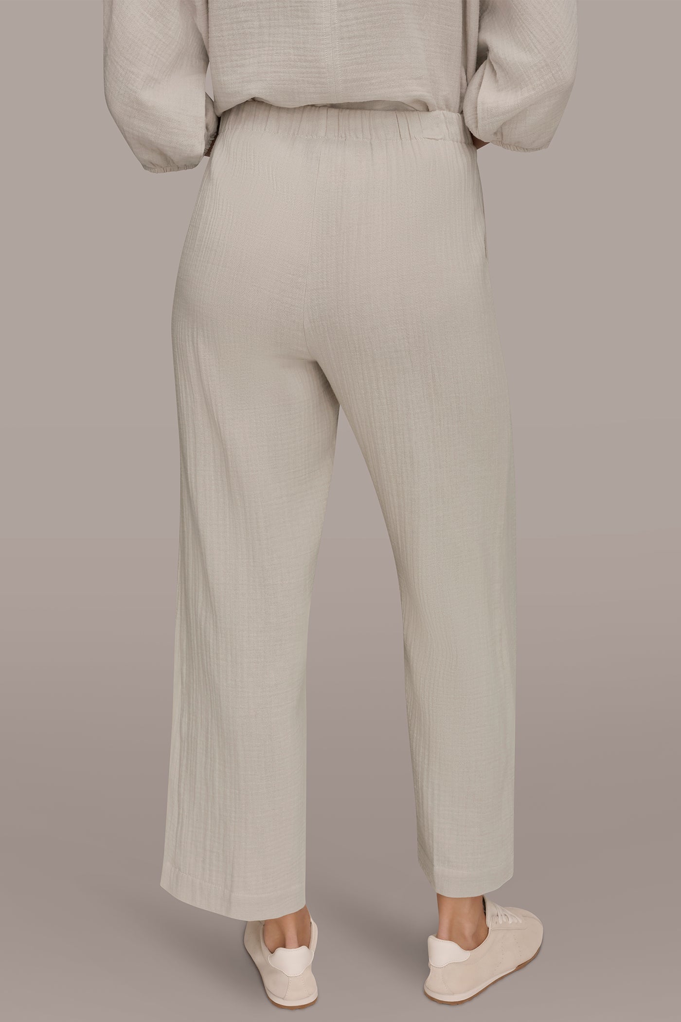 Donna Karan | MID-RISE STRAIGHT-LEG PANT