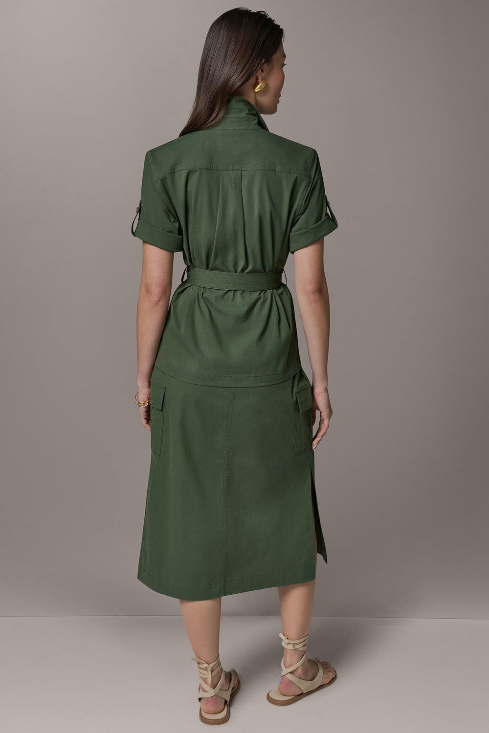 Donna Karan | SHORT SLEEVE SAFARI JACKET