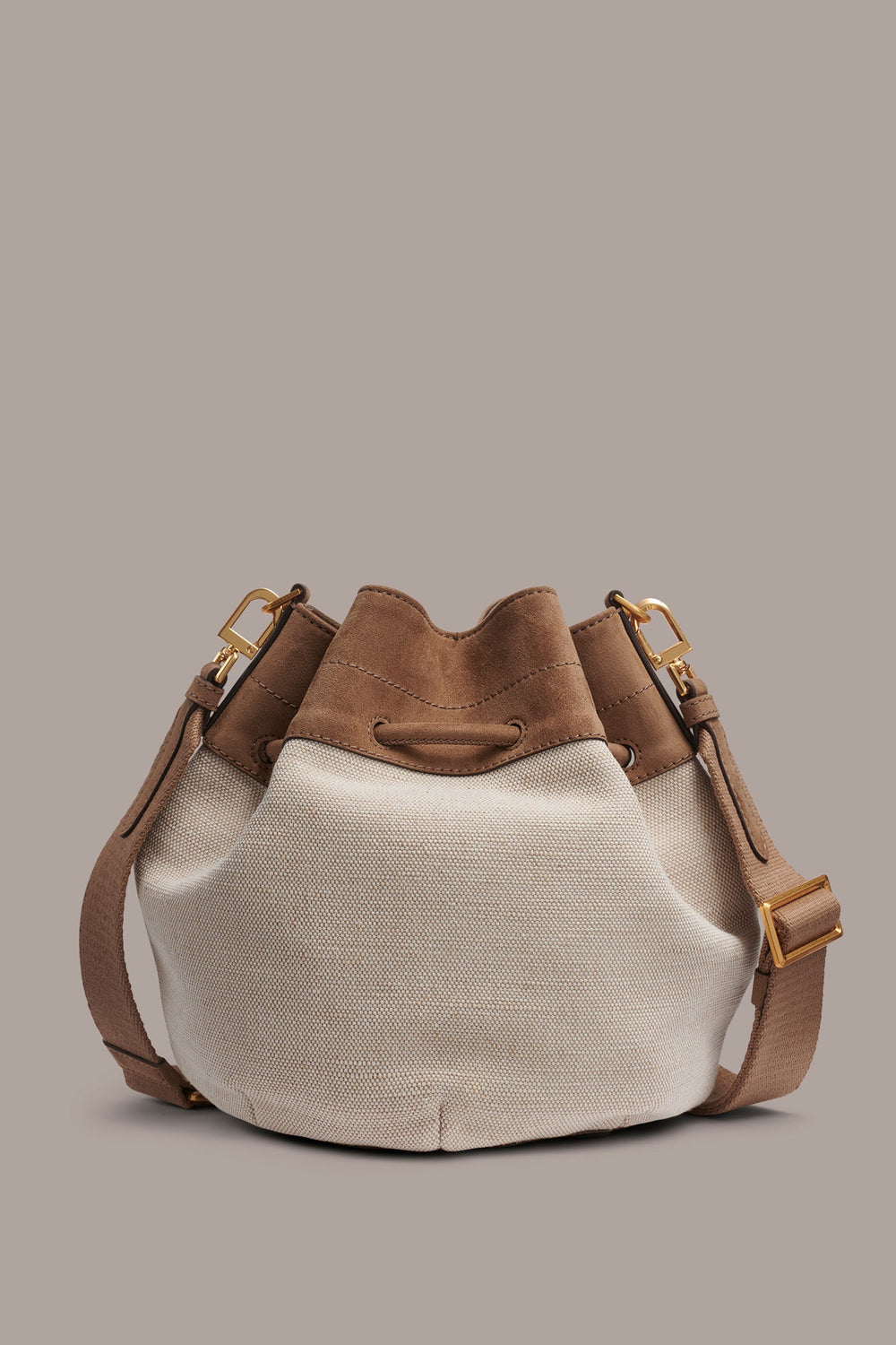 Donna Karan | WEEKEND CANVAS BUCKET BAG