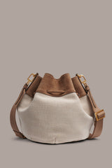 Donna Karan | WEEKEND CANVAS BUCKET BAG