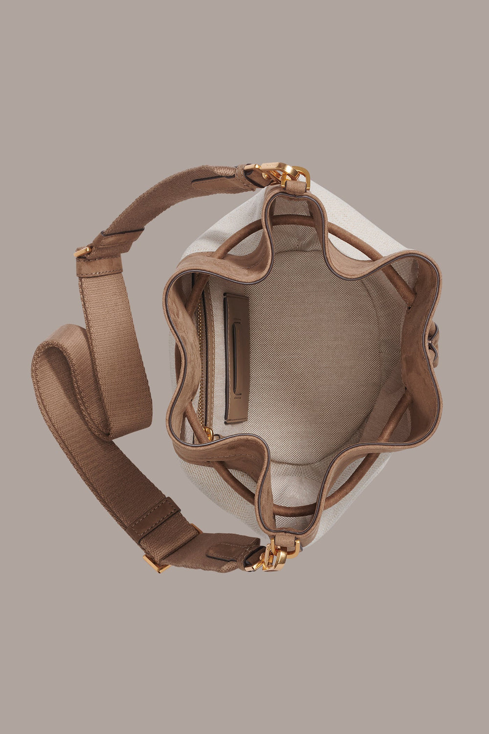 Donna Karan | WEEKEND CANVAS BUCKET BAG